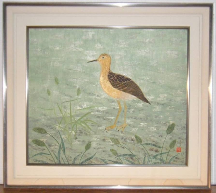 【真作】絵画　雅風銘　日本画　花　逸品　T103 真作】絵画 雅風銘 日本画 花 逸品 T103